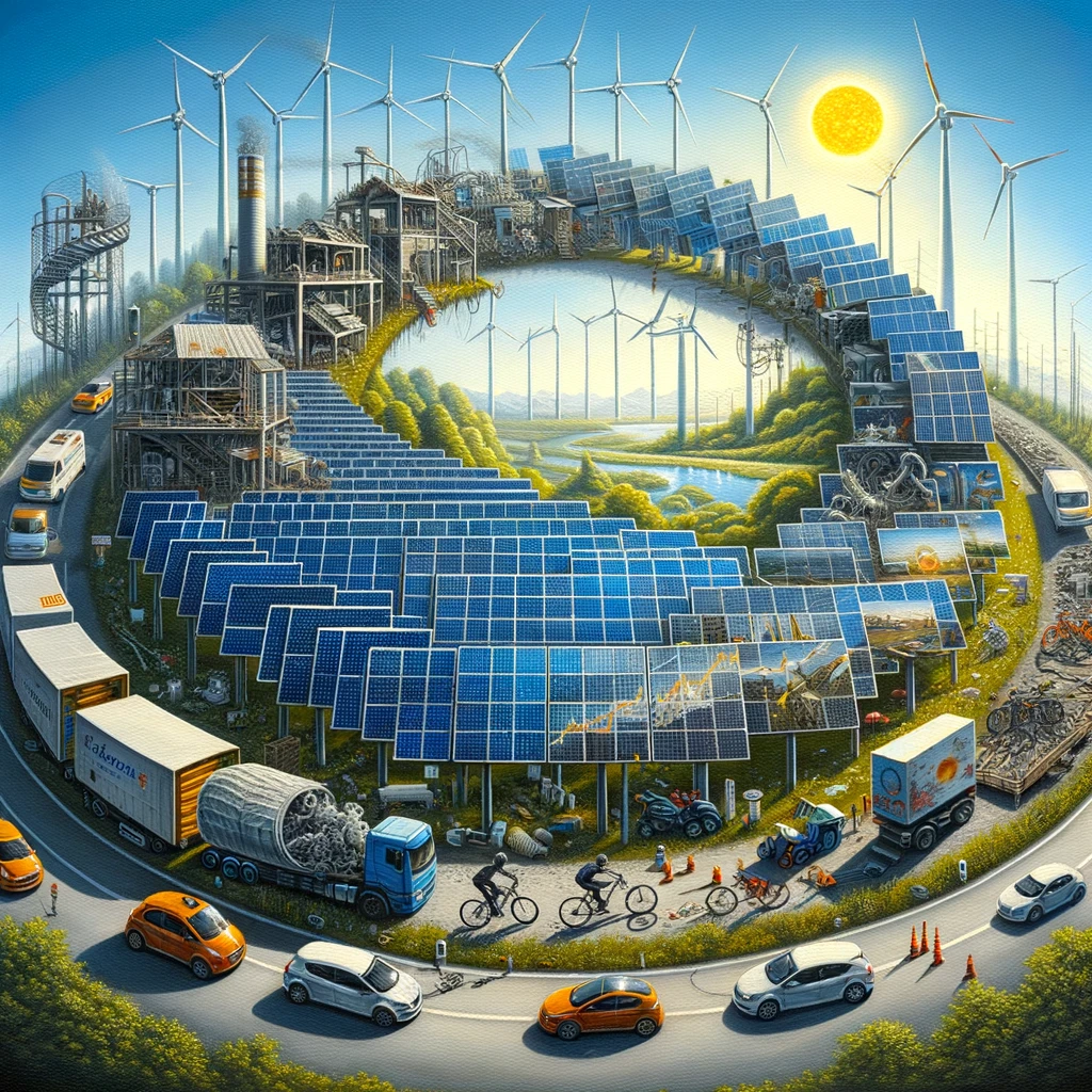 Gestire la fine vita dei moduli fotovoltaici: la guida del GSE 1 ciclo di vita pannelli 2